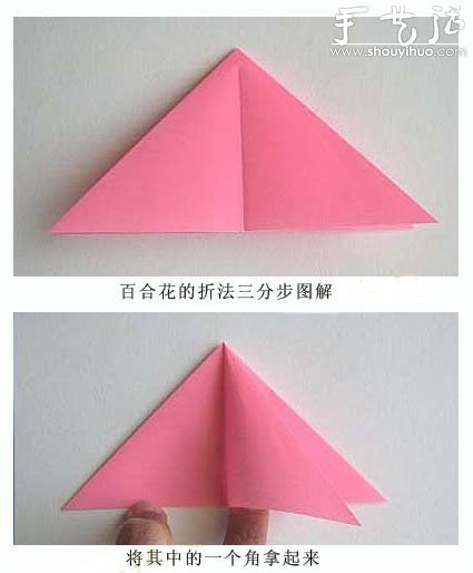 漂亮的百合花折紙教程 -  rpnrmr.com
