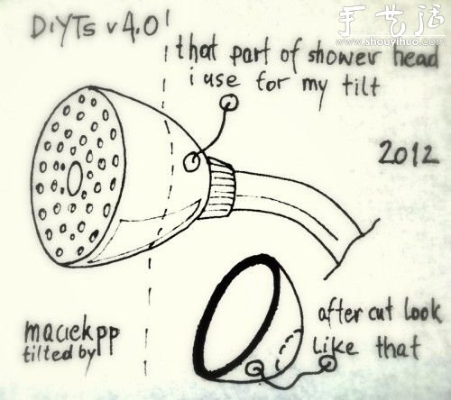用蓮蓬頭自制DIY相機(jī)移軸鏡頭 -  rpnrmr.com
