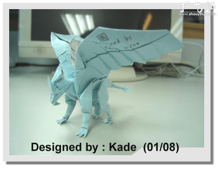 召喚獸Bahamut-Zero折紙作品欣賞 -  rpnrmr.com