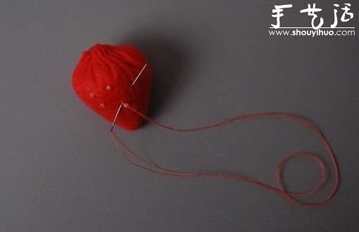 手工布藝DIY制作草莓 -  rpnrmr.com