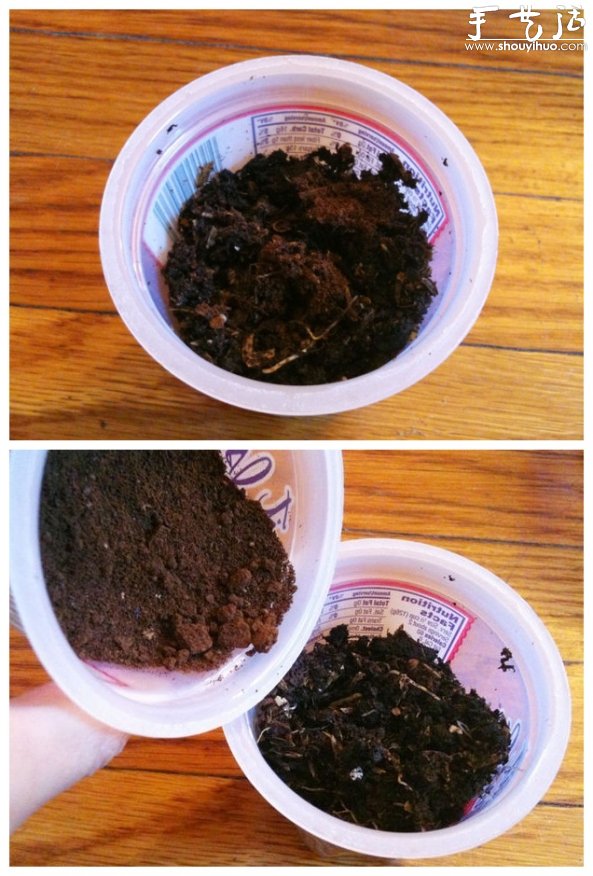 利用回收的塑料容器DIY清新小盆栽 -  rpnrmr.com