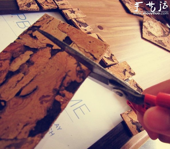 利用墻貼對舊相框DIY改造 -  rpnrmr.com