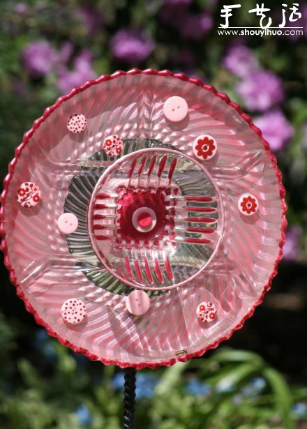 舊玻璃器皿手工DIY的漂亮玻璃花 -  rpnrmr.com