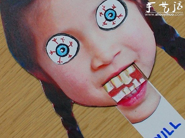DIY恐怖嚇人面具的教程 -  rpnrmr.com