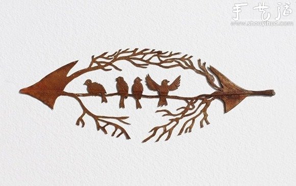 驚艷的葉片雕刻藝術(shù) -  rpnrmr.com