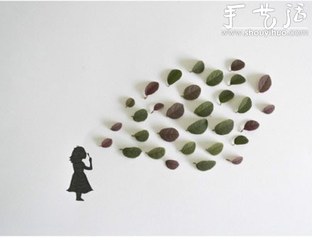 創(chuàng)意手工DIY：葉子上的幸福生活 -  rpnrmr.com