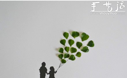 創(chuàng)意手工DIY：葉子上的幸福生活 -  rpnrmr.com