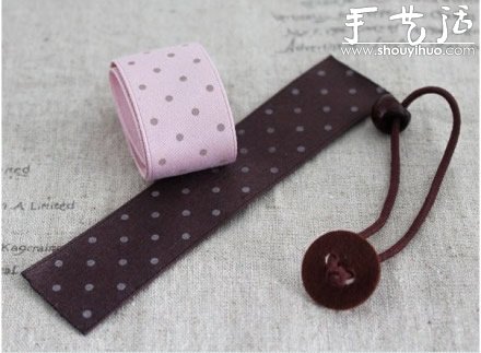 發(fā)飾手工DIY教程：玫瑰花發(fā)圈 -  rpnrmr.com