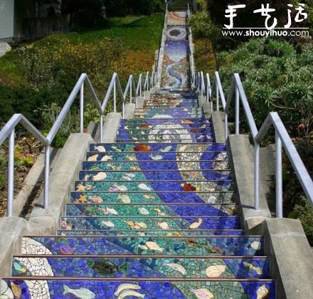 如童話般夢幻的藝術臺階 -  rpnrmr.com
