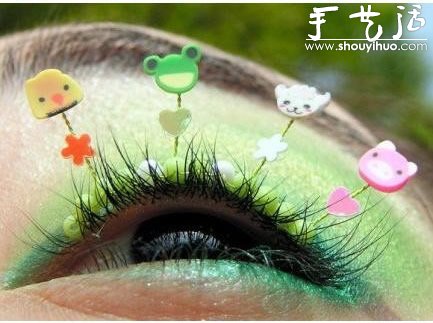 超夸張的創(chuàng)意假睫毛 -  rpnrmr.com