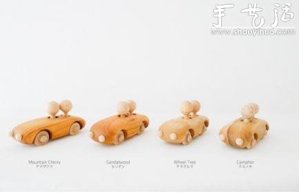 純木手工制作的玩具車 -  rpnrmr.com