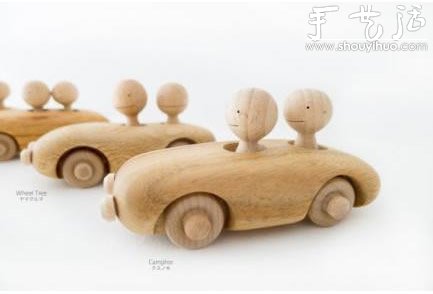純木手工制作的玩具車 -  rpnrmr.com