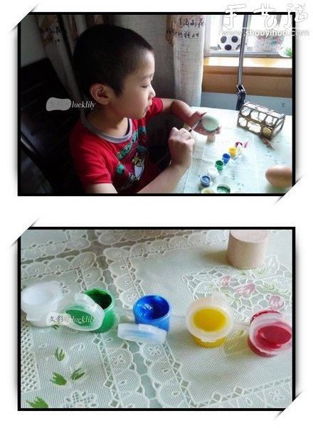 幼兒手工——雞蛋或鴨蛋繪制藝術(shù)彩蛋 -  rpnrmr.com