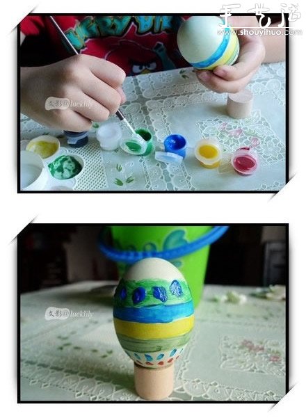 幼兒手工——雞蛋或鴨蛋繪制藝術(shù)彩蛋 -  rpnrmr.com