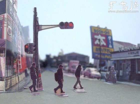 相片剪剪貼貼DIY立體街景 -  rpnrmr.com