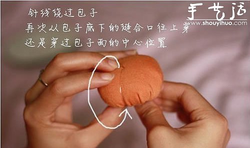 手工DIY布藝南瓜掛飾的教程 -  rpnrmr.com