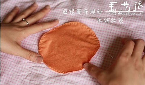 手工DIY布藝南瓜掛飾的教程 -  rpnrmr.com