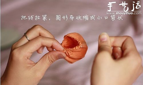 手工DIY布藝南瓜掛飾的教程 -  rpnrmr.com