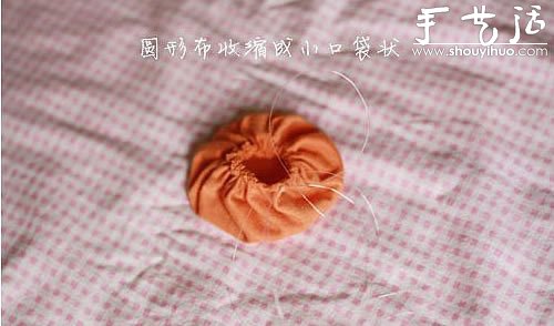 手工DIY布藝南瓜掛飾的教程 -  rpnrmr.com