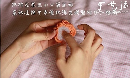 手工DIY布藝南瓜掛飾的教程 -  rpnrmr.com