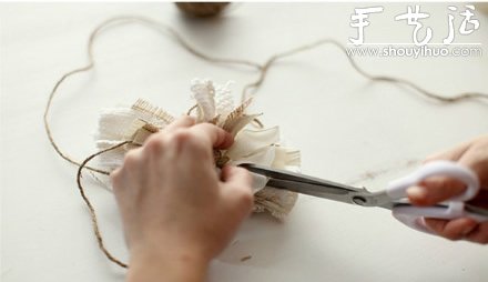 布藝DIY素麻zakka花朵的教程 -  rpnrmr.com