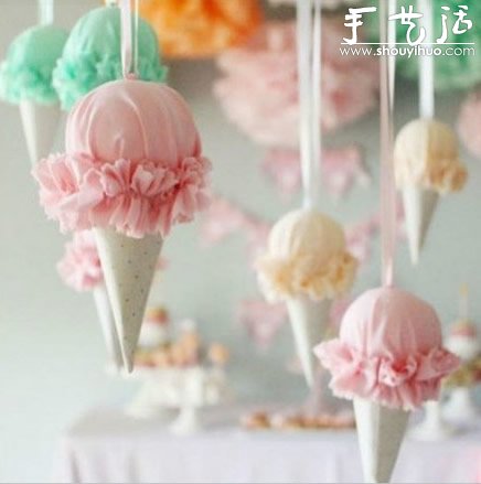 DIY創(chuàng)意布藝冰淇凌飾品 -  rpnrmr.com