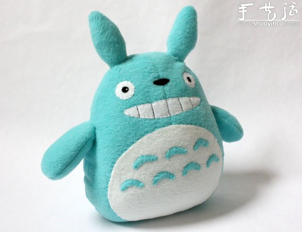 手工DIY龍貓毛絨玩偶的教程 -  rpnrmr.com