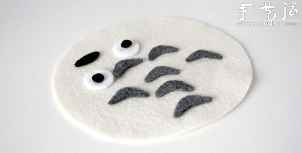 手工DIY龍貓毛絨玩偶的教程 -  rpnrmr.com
