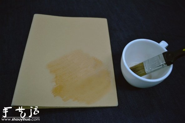 葉片印染DIY，制作小清新書本封面 -  rpnrmr.com