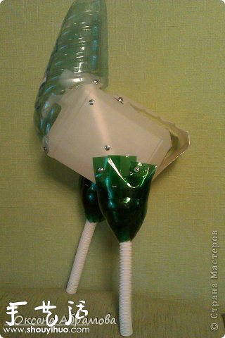 廢棄塑料瓶DIY制作大公雞的教程 -  rpnrmr.com