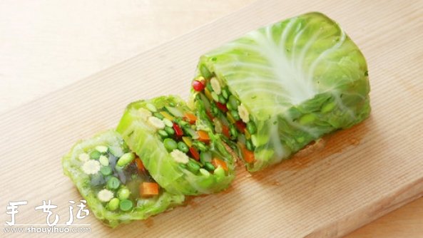 誘人可口蔬菜卷DIY，蔬菜卷的做法 -  rpnrmr.com