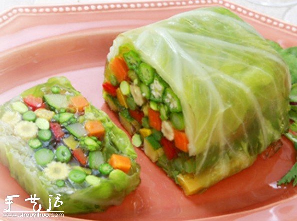 誘人可口蔬菜卷DIY，蔬菜卷的做法 -  rpnrmr.com