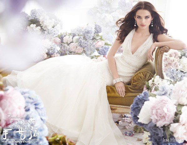 婚紗品牌Jim Hjelm Fall 2012婚紗禮服欣賞 -  rpnrmr.com