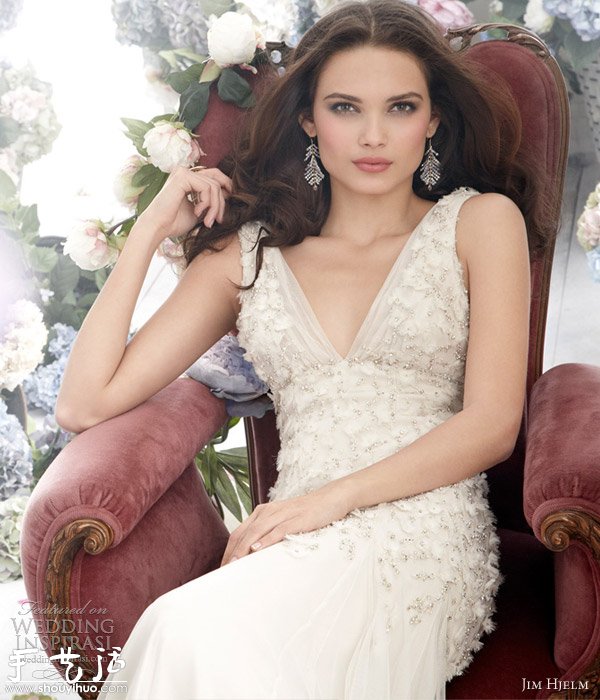 婚紗品牌Jim Hjelm Fall 2012婚紗禮服欣賞 -  rpnrmr.com