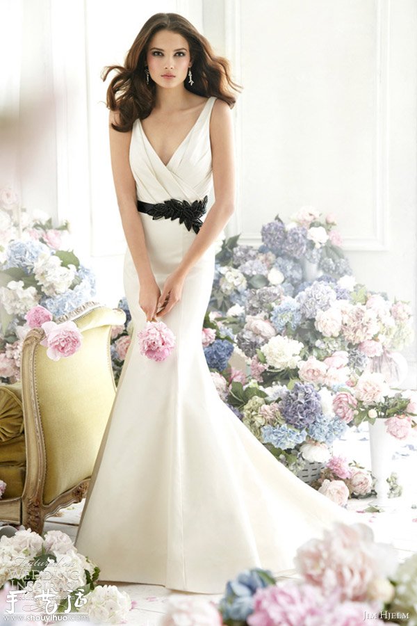 婚紗品牌Jim Hjelm Fall 2012婚紗禮服欣賞 -  rpnrmr.com