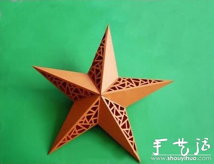 星星/五角星/海星的紙藝教程 -  rpnrmr.com