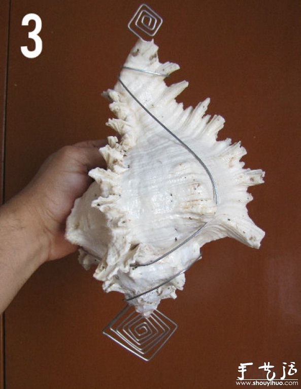 浪漫海螺吊燈手工DIY教程 -  rpnrmr.com