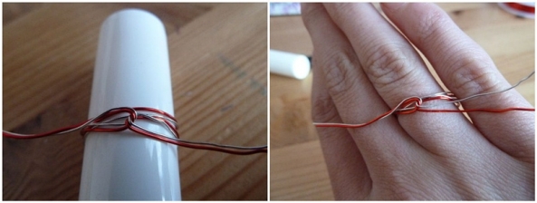 鐵絲DIY小清新戒指的教程 -  rpnrmr.com