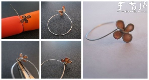 鐵絲DIY小花戒指的教程 -  rpnrmr.com