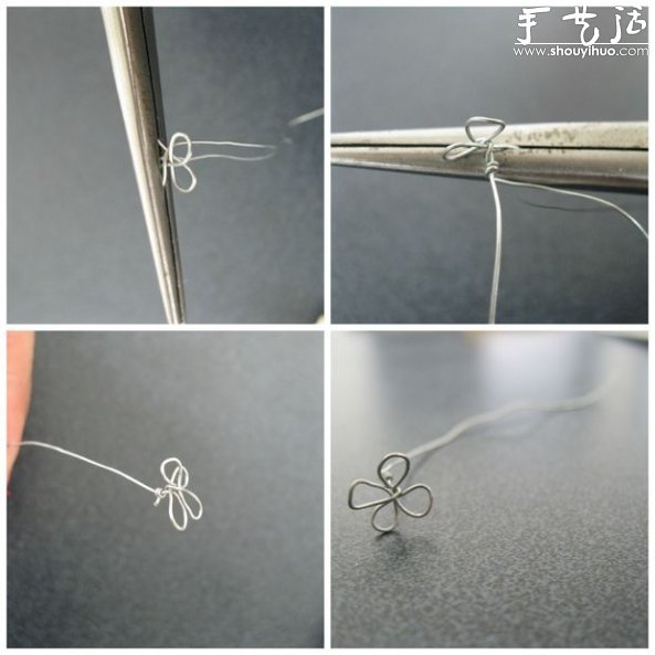 鐵絲DIY小花戒指的教程 -  rpnrmr.com