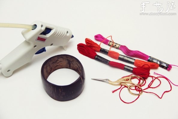 舊木手鐲DIY改造時(shí)尚寬手鐲的教程 -  rpnrmr.com