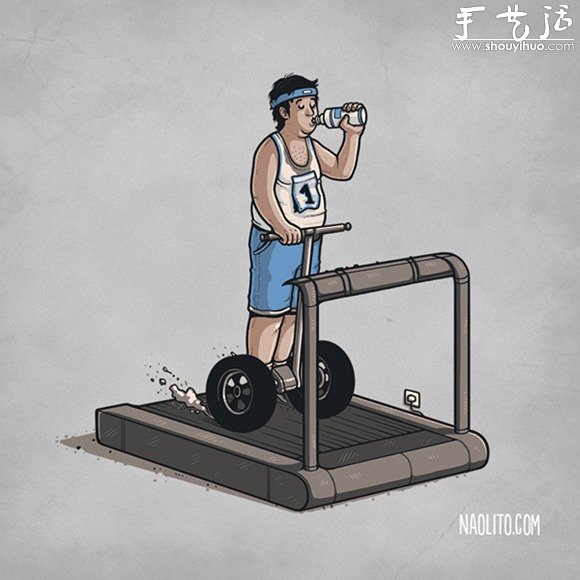 幽默插畫作品 顛覆性演繹趣味多~ -  rpnrmr.com