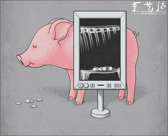 幽默插畫作品 顛覆性演繹趣味多~ -  rpnrmr.com