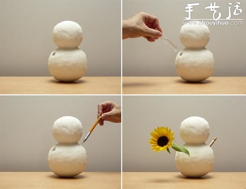 仿雪材料DIY的創(chuàng)意家居用品 -  rpnrmr.com