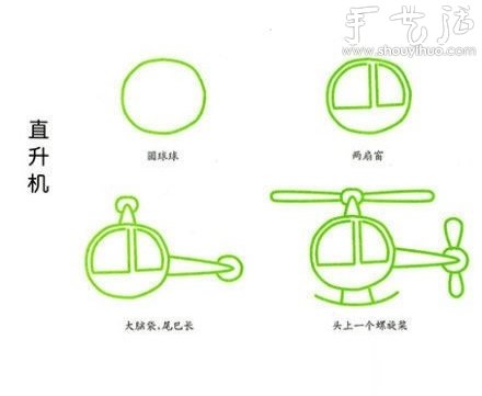 教孩子簡(jiǎn)筆畫各種交通工具（下） -  rpnrmr.com