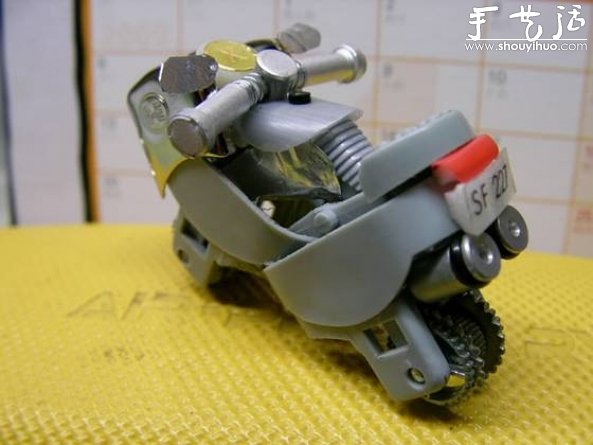 一次性打火機DIY摩托車模型 -  rpnrmr.com