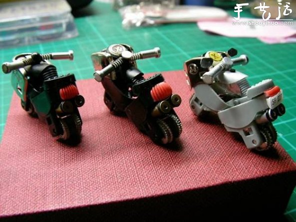 一次性打火機DIY摩托車模型 -  rpnrmr.com
