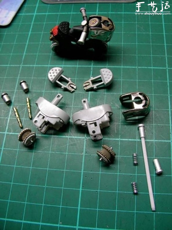 一次性打火機DIY摩托車模型 -  rpnrmr.com