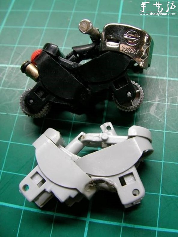 一次性打火機DIY摩托車模型 -  rpnrmr.com