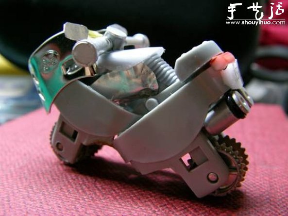 一次性打火機DIY摩托車模型 -  rpnrmr.com